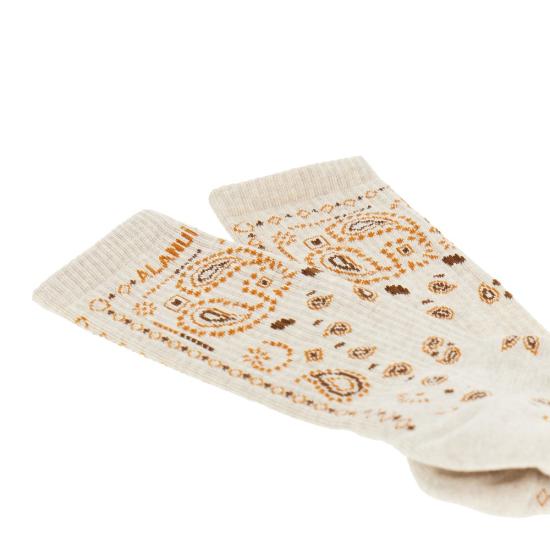 26FW 알라누이 양말 LWRA007E26KNI001 Beige - ALANUI
