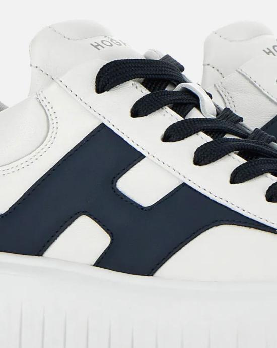  호간 스니커즈 HXM6450FE91QZB11G1 B001 U828 BLUTUAREG White - HOGAN