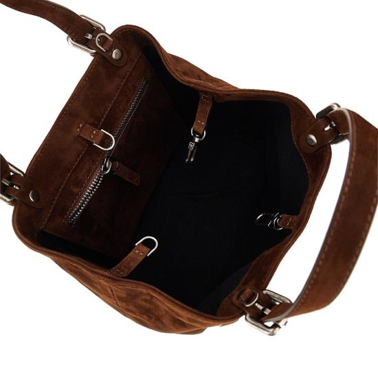 26FW 아우텐티카 오백사 토트백 S26GSSDSUEDE Brown - AUTENTICA 504
