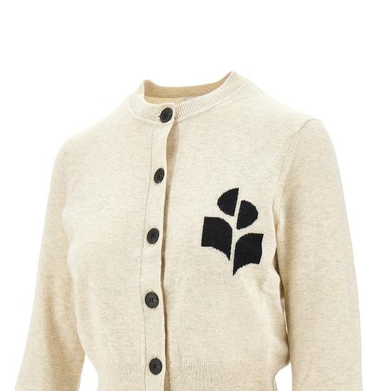 26FW 이자벨마랑에뚜왈 뉴턴 코튼 가디건 CA0040FAA1X05E Grey - ISABEL MARANT ETOILE