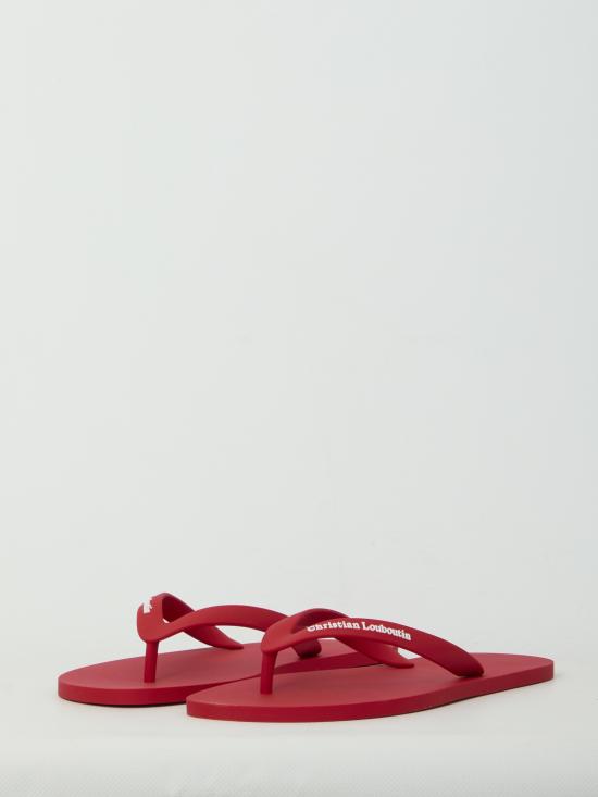 26FW 크리스챤 루부탱 뮬/슬리퍼 3260229 R251 RED - CHRISTIAN LOUBOUTIN