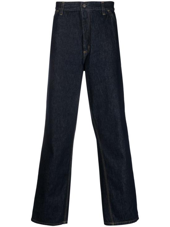 26FW 칼하트 WIP 스미스 데님 싱글 니 팬츠 I0320240102 Navy blue