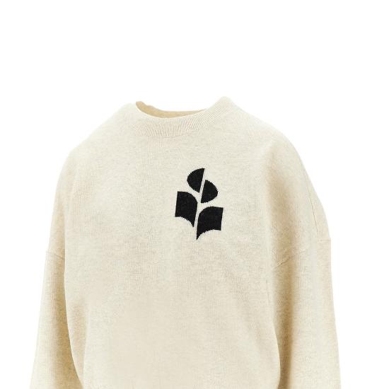 26FW 이자벨마랑에뚜왈 마리산스 코튼 스웨터 PU0053FAA1X05E Grey - ISABEL MARANT ETOILE
