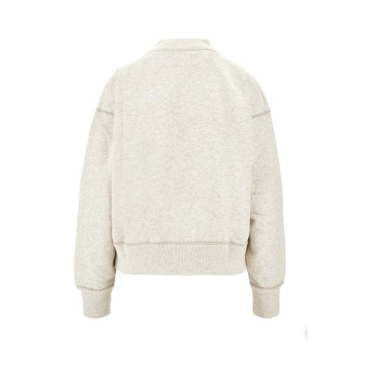 26FW 이자벨마랑에뚜왈 모비 로고 스웨트셔츠 SW0003FAA1M07E Beige - ISABEL MARANT ETOILE