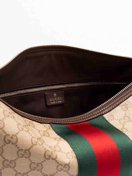 26FW 구찌 웹 디테일의 미디엄 GG 크로스백 웹 디테일의 미디엄 GG 크로스백 A002KX FAF99 9646 - GUCCI