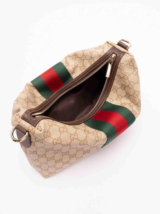 26FW 구찌 웹 디테일의 미디엄 GG 크로스백 웹 디테일의 미디엄 GG 크로스백 A002KX FAF99 9646 - GUCCI