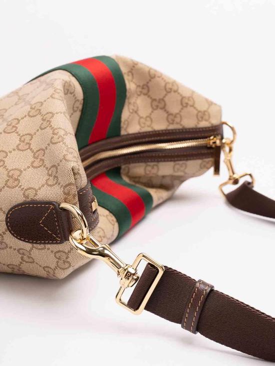 26FW 구찌 웹 디테일의 미디엄 GG 크로스백 웹 디테일의 미디엄 GG 크로스백 A002KX FAF99 9646 - GUCCI