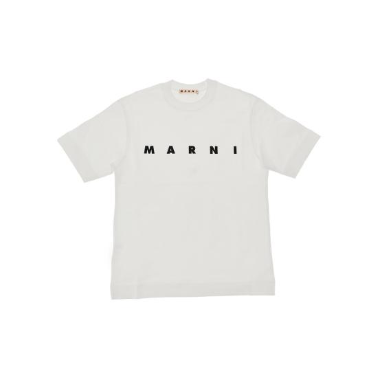 26FW [키즈] 마르니 티셔츠 M002MVM00RF White