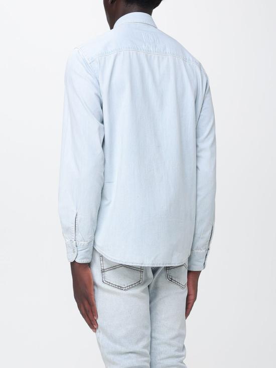 26SS 알마니 긴팔 셔츠 EM006067 AF26734 MB003 Stone Washed - ARMANI