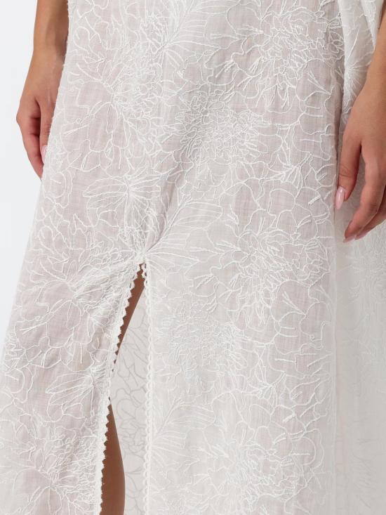 26SS 에르마노 설비노 롱 원피스 D484Q709RXG 10602 White - ERMANNO SCERVINO