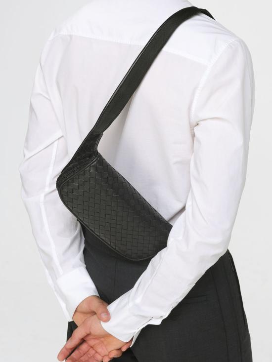 26FW 보테가베네타 벨트백 876334V6SE0 1208 Black - BOTTEGA VENETA