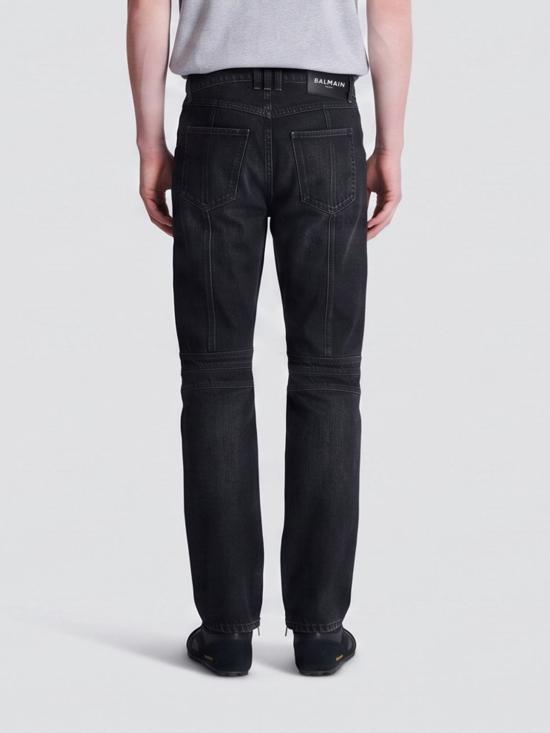26SS 발망 데님 팬츠 GH1MI105DG13 0PC Black - BALMAIN