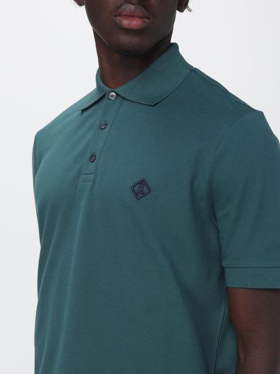 26SS 에르노 로고 자수 폴로 셔츠 JPL00135U54005 7810 Green - HERNO