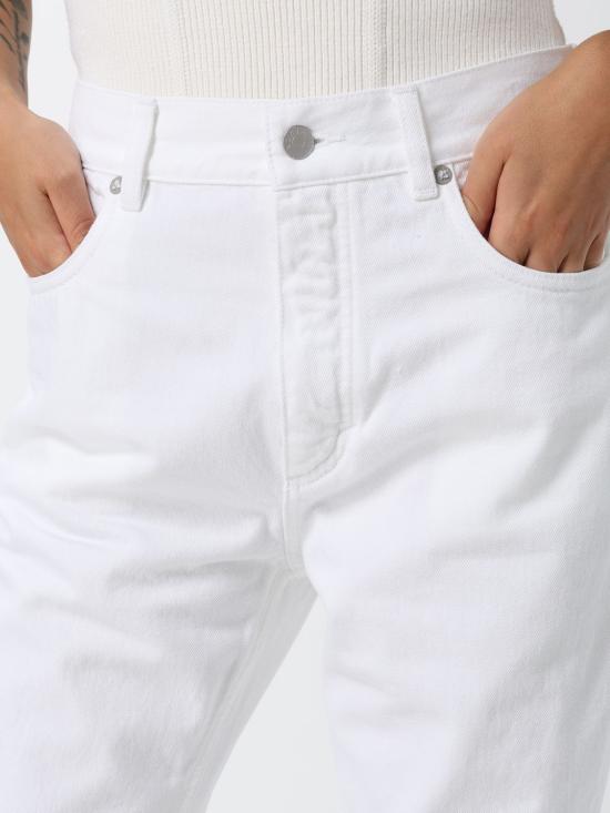 26SS 알라이아 데님 팬츠 AA9P1273D002C 000 White - ALAIA