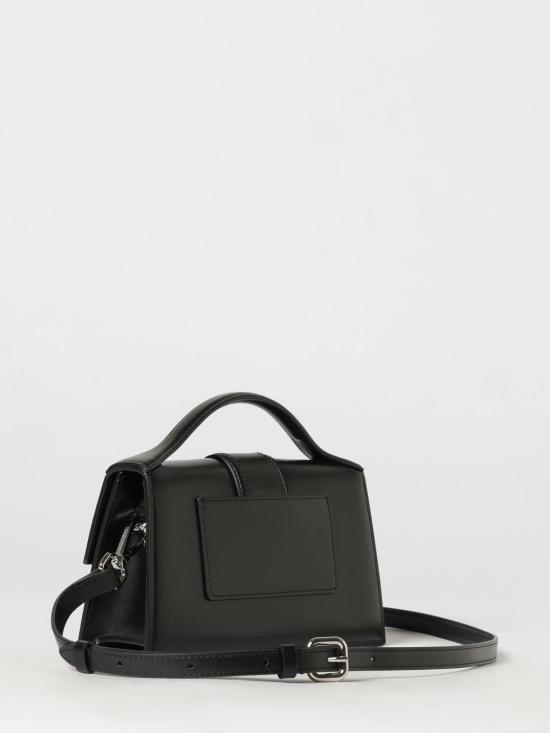 26FW 자크뮈스 라지 밤비노 크로스바디 플랩 백 BAW00007BC01C01 99S Black - JACQUEMUS