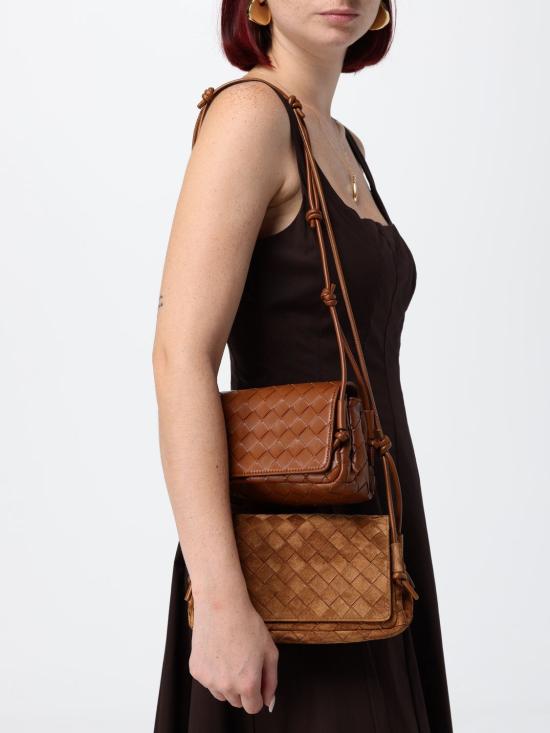 26FW 보테가베네타 노투르노 크로스백 843893VCPP0 2376 Brown - BOTTEGA VENETA