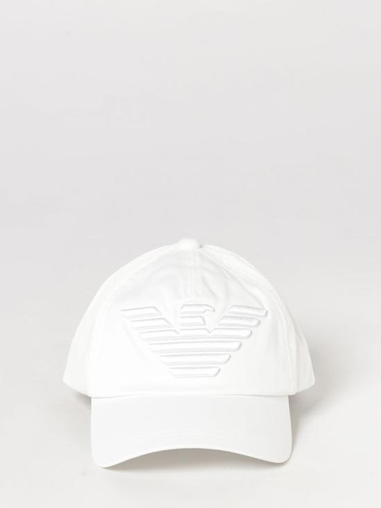 26SS 엠포리오 아르마니 모자 627522CC995 00010 White - EMPORIO ARMANI