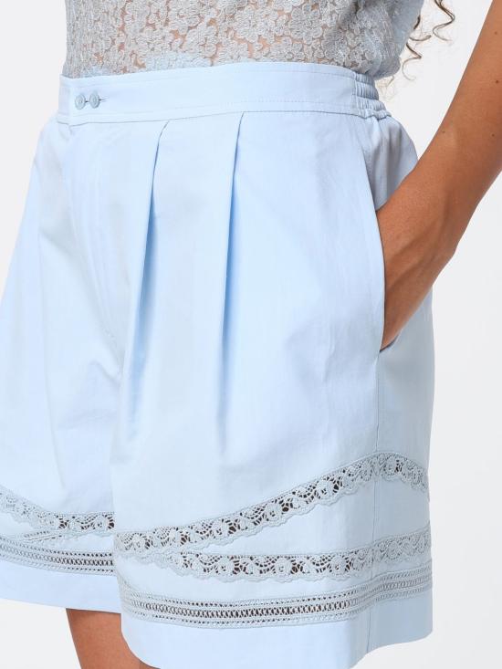 26SS 에르마노 설비노 숏팬츠 D482P707APWGF 54105 Gnawed Blue - ERMANNO SCERVINO