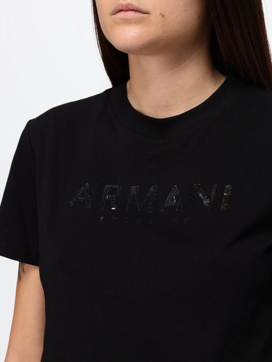 26SS 알마니 반팔 티셔츠 XW002340AF10358 UC001 Black - ARMANI