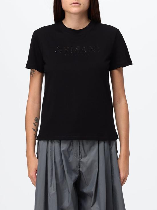 26SS 알마니 반팔 티셔츠 XW002340AF10358 UC001 Black