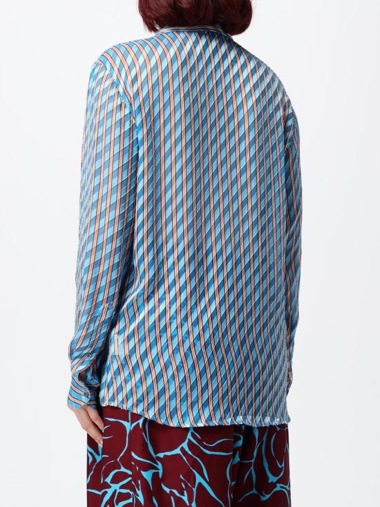 26SS 드리스 반 노튼 블라우스 1307423149 503 Gnawed Blue - DRIES VAN NOTEN