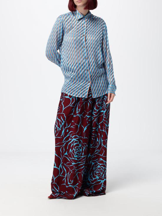 26SS 드리스 반 노튼 블라우스 1307423149 503 Gnawed Blue - DRIES VAN NOTEN