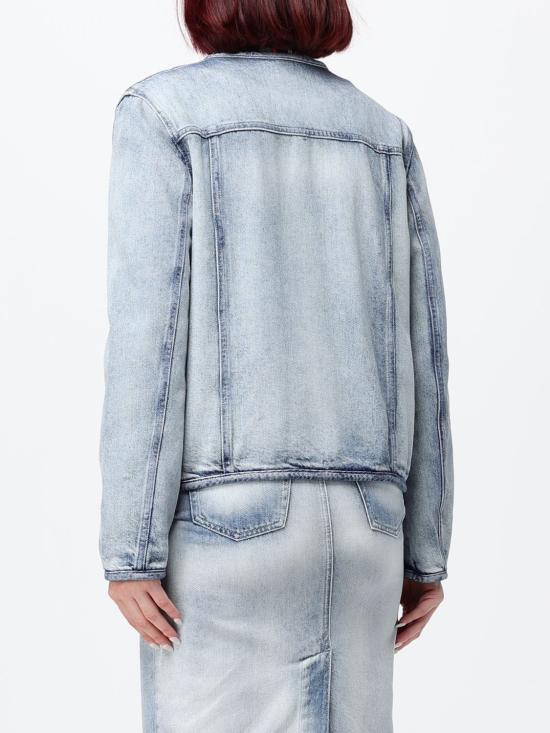 26SS 디젤 데님 자켓 A2383009P29 01 Blue - DIESEL