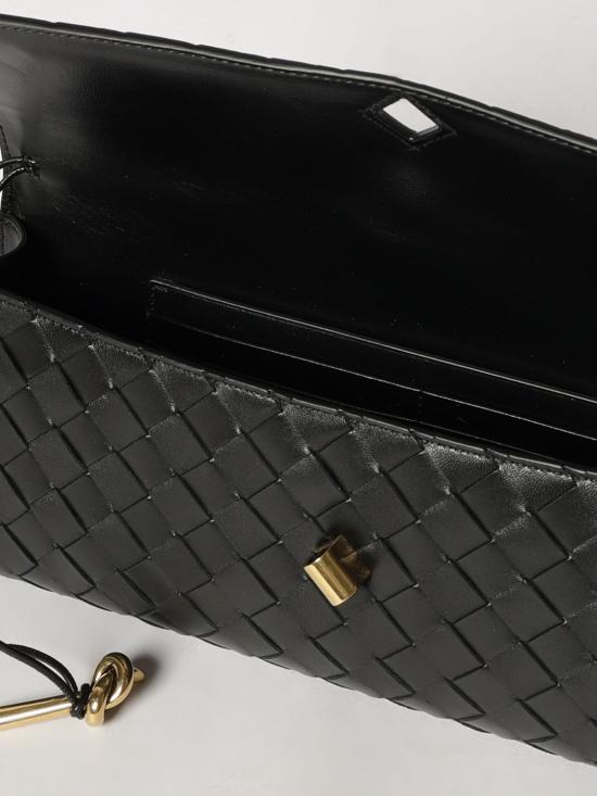 26FW 보테가베네타 안디아모 클러치 741511VCPP3 1019 Black - BOTTEGA VENETA