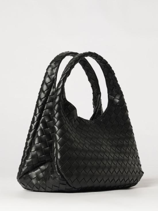 26FW 보테가베네타 캄파나 숄더백 844249V4SC0 1019 Black - BOTTEGA VENETA