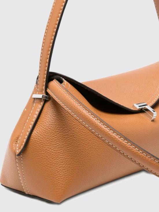 26FW 토템 티락 그레인 가죽 숄더백 261WAL0127LE0030 105 Brown - TOTEME