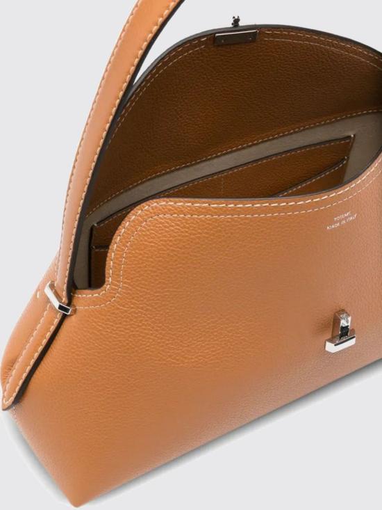 26FW 토템 티락 그레인 가죽 숄더백 261WAL0127LE0030 105 Brown - TOTEME