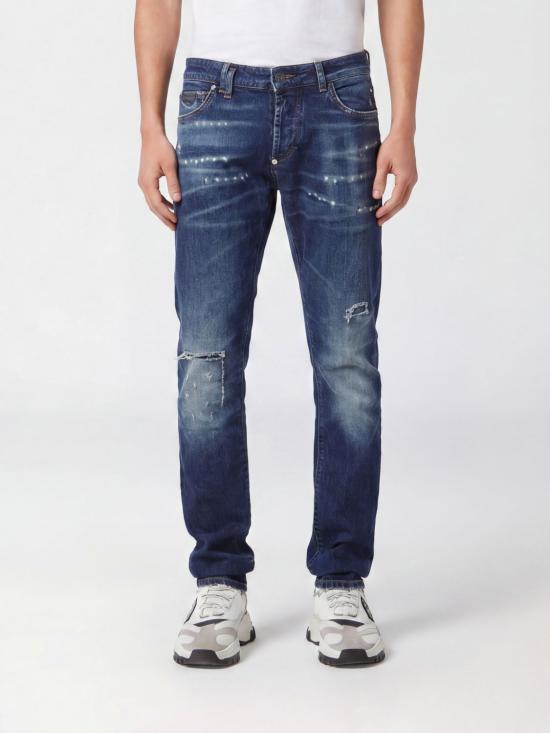 26FW 필립 플레인 데님 팬츠 FAECMDT4138PDE004N 14LS Blue