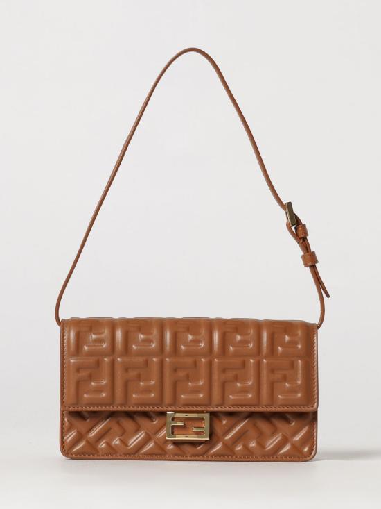 26FW 펜디 바게트 체인 지갑 8M0498AAJD F1UJK Brown