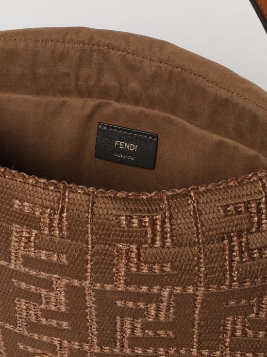 26FW 펜디 미디엄 맘마 바게트 백 8BR833AY6G F1UJK Brown - FENDI