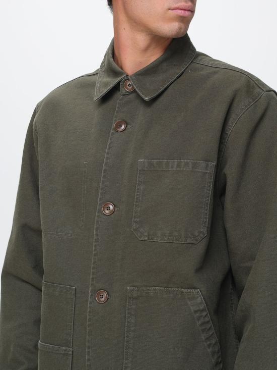 26SS 이자벨마랑 아르디 코튼 캔버스 자켓 아르디 코튼 캔버스 자켓 VE0679HAD1E01H 67KI Green - ISABEL MARANT