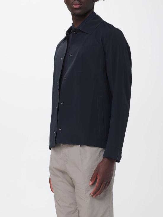 26SS 에르노 에센스 셔켓 GI000318U12301SZ 9394 Black - HERNO