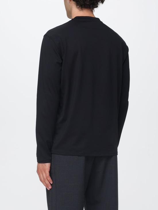 26SS 엠포리오 아르마니 긴팔 티셔츠 EM004584AF13669 MC540 Black - EMPORIO ARMANI