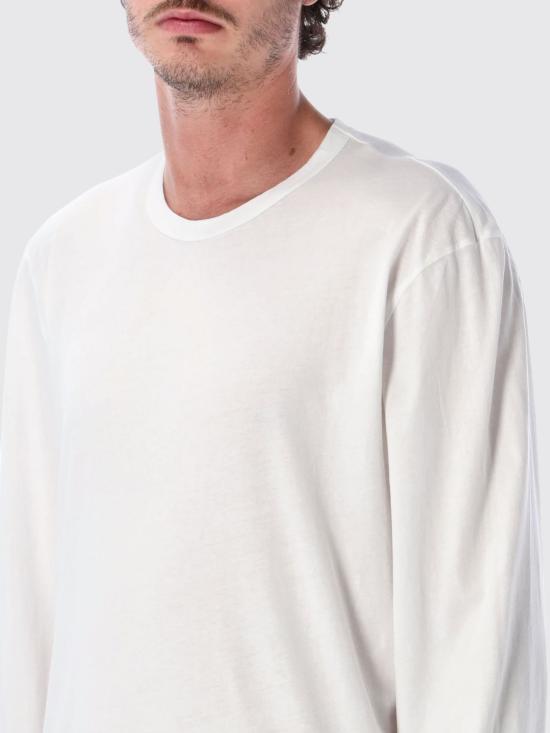 26FW 제임스펄스 크루넥 롱 슬리브 티셔츠 MLJ3351 WHT White - JAMES PERSE