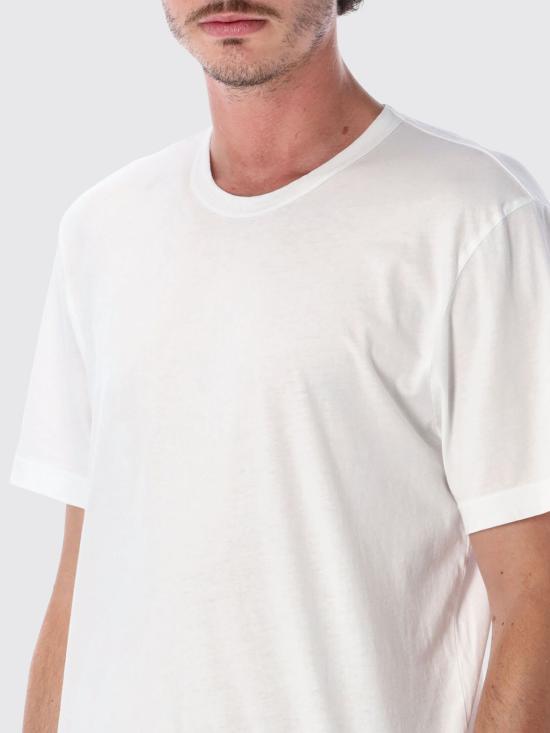 26FW 제임스펄스 클래식 핏 숏슬리브 크루넥 티셔츠 MLJ3311 WHT White - JAMES PERSE