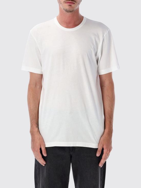 26FW 제임스펄스 클래식 핏 숏슬리브 크루넥 티셔츠 MLJ3311 WHT White