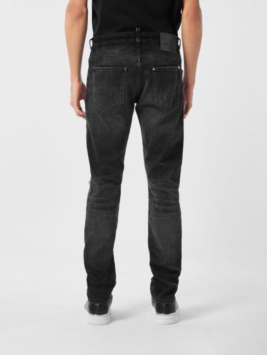 26SS 필립 플레인 데님 팬츠 FAECMDT4147PDE004N 02DL Black - PHILIPP PLEIN