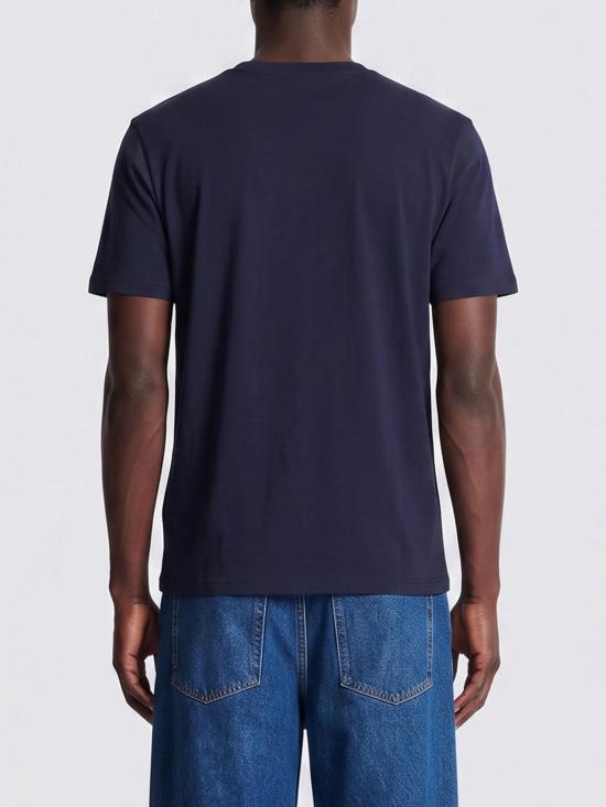 26SS 발망 반팔 티셔츠 GH1EG000BD45 SIV Blue - BALMAIN