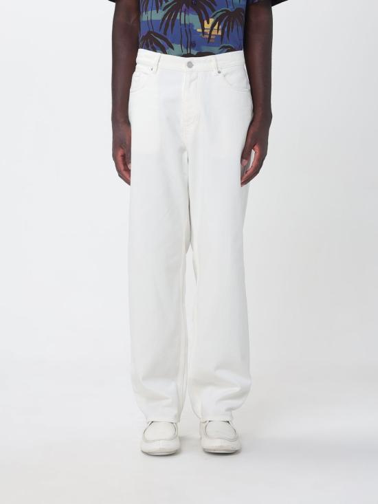 26SS 드롤드무슈 데님 팬츠 KBP199CO285 OW White