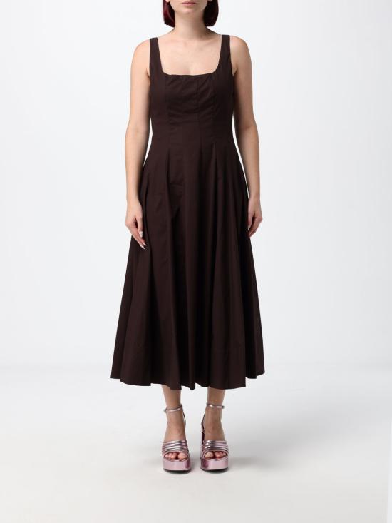 26SS 스타우드 롱 원피스 R24F2101PO EART Brown