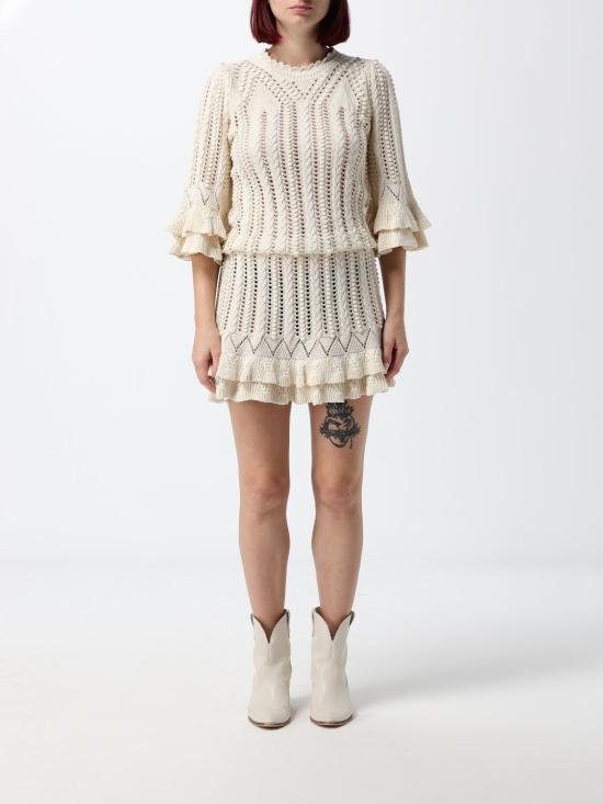 26SS 이자벨마랑에뚜왈 숏 원피스 R01024FAD1L04E 23EC Beige