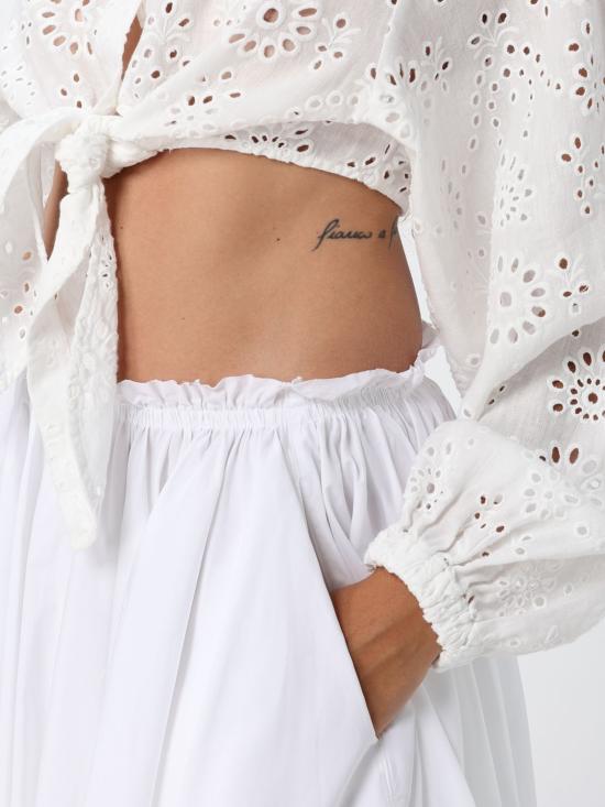 26SS 세인트바쓰 블라우스 FEY0001 08905L White - MC2 SAINT BARTH