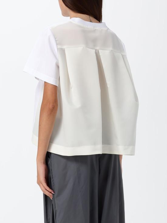 26SS 사카이 반팔 티셔츠 SCW354 104 White - SACAI