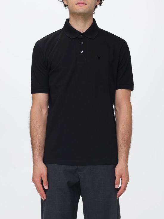 26SS 엠포리오 아르마니 폴로 티셔츠 EM004643AF12955 UC001 Black