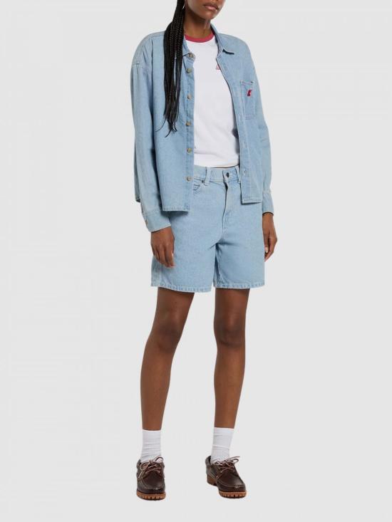 26SS 디키즈 데님 숏팬츠 DK0A88PB C151 Blue - DICKIES