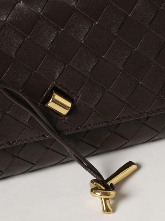 26FW 보테가베네타 안디아모 파우치 온 스트랩 836940VCPP2 2190 Brown - BOTTEGA VENETA